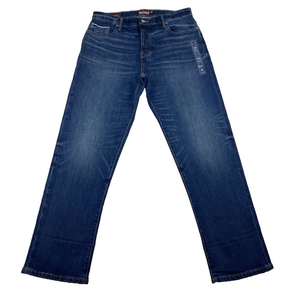 Lucky Legend Selvedge Jeans Womens 12/31 90s Loose High Rise Crop Stretch Denim